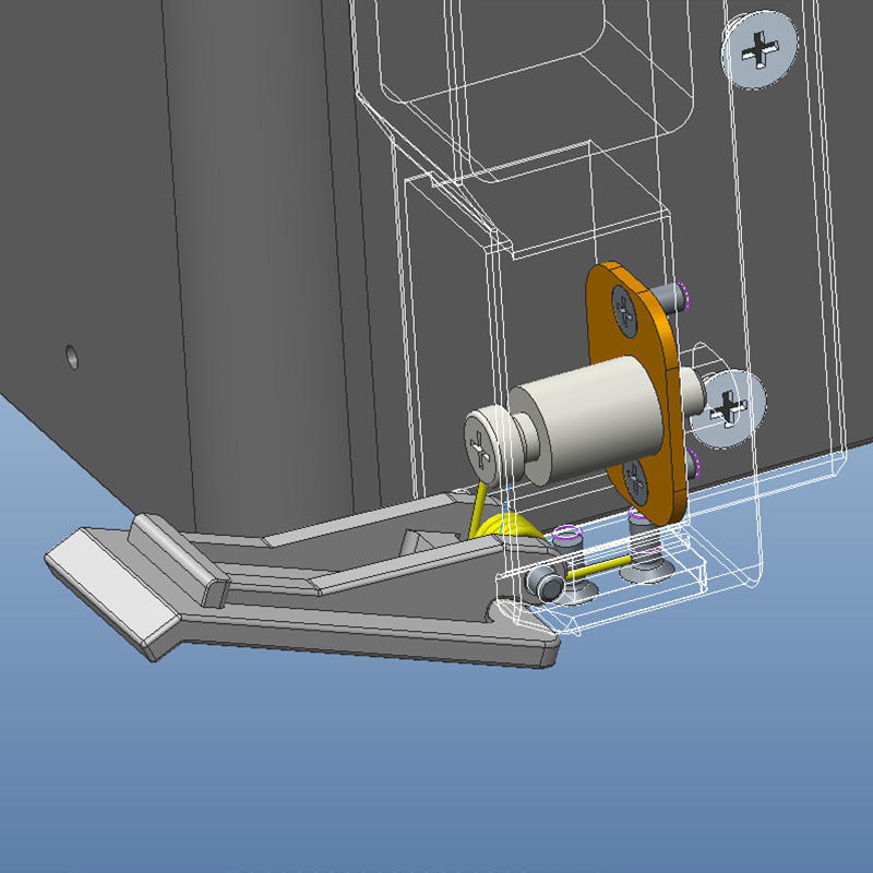 > Integrated mounting ear design, meeting the requirements of various scenarios.