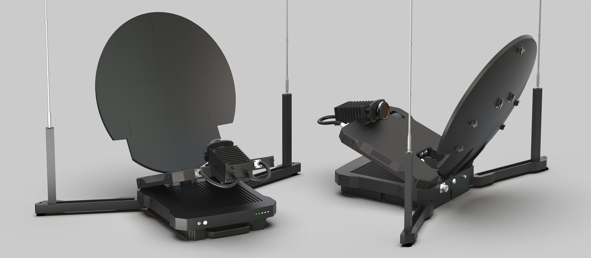 KA Satellite Knapsack LTE Base Station Design