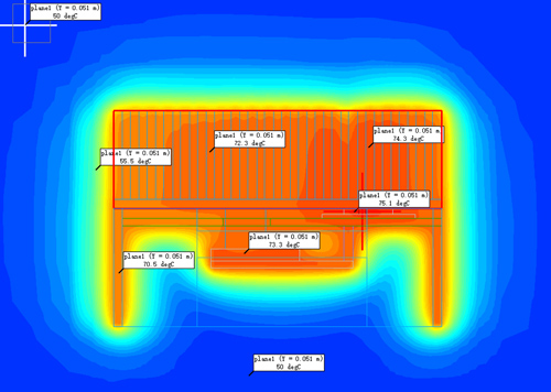 > Complete thermal simulation analysis to meet the natural heat dissipation requirements of high precision equipment.